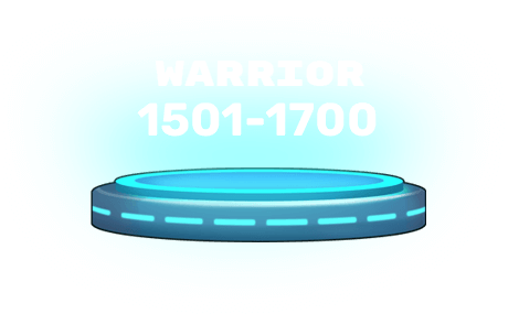 Warrior Growth Rate - 1501-1700